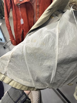 Lot 215 - A Carol Christian Poell garment-dyed 'middle-grey' kangaroo leather jacket, 'Self-Same' collection, 2009