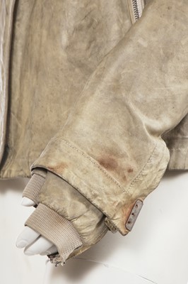Lot 215 - A Carol Christian Poell garment-dyed 'middle-grey' kangaroo leather jacket, 'Self-Same' collection, 2009
