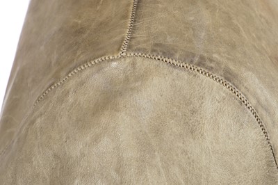 Lot 215 - A Carol Christian Poell garment-dyed 'middle-grey' kangaroo leather jacket, 'Self-Same' collection, 2009