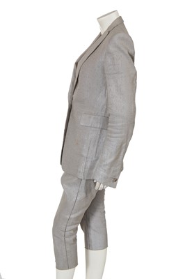 Lot 205 - A Carol Christian Poell grey X-light suit, 2012