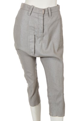 Lot 205 - A Carol Christian Poell grey X-light suit, 2012