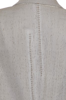 Lot 205 - A Carol Christian Poell grey X-light suit, 2012