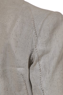 Lot 205 - A Carol Christian Poell grey X-light suit, 2012