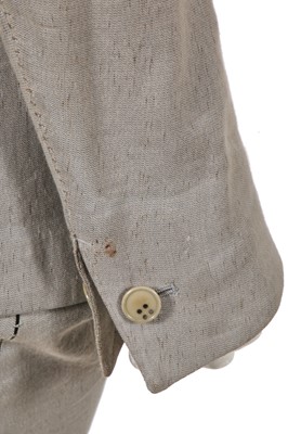 Lot 205 - A Carol Christian Poell grey X-light suit, 2012