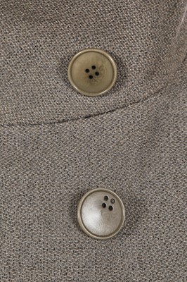 Lot 206 - A Carol Christian Poell grey X-face coat, 2012