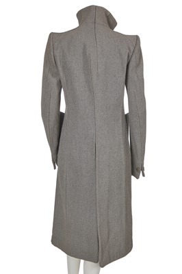Lot 206 - A Carol Christian Poell grey X-face coat, 2012
