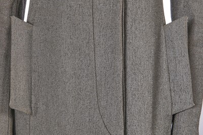 Lot 206 - A Carol Christian Poell grey X-face coat, 2012