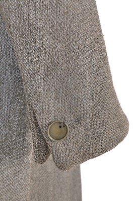 Lot 206 - A Carol Christian Poell grey X-face coat, 2012