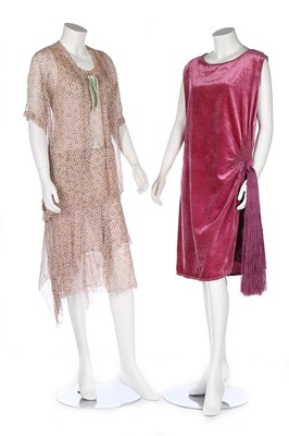 Lot 6 - A group of pretty lingerie, dresses and...