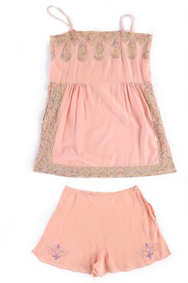 Lot 6 - A group of pretty lingerie, dresses and...