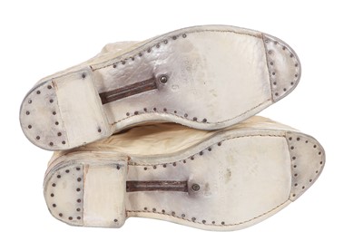 Lot 207 - A pair of Carol Christian Poell aluminium crushable boots, circa 2010