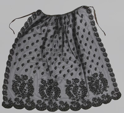 Lot 655 - A group of stoles, aprons, and veils, 19th century