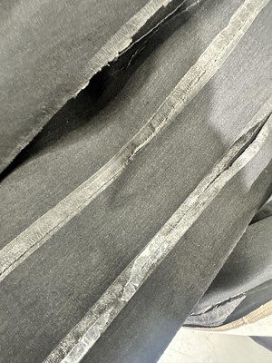 Lot 218 - A Carol Christian Poell grey wool-cotton blend coat, 'Disjointed' collection, Autumn-Winter 2007-08