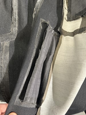 Lot 218 - A Carol Christian Poell grey wool-cotton blend coat, 'Disjointed' collection, Autumn-Winter 2007-08