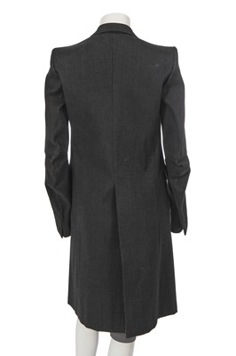 Lot 218 - A Carol Christian Poell grey wool-cotton blend coat, 'Disjointed' collection, Autumn-Winter 2007-08
