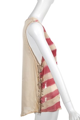Lot 82 - A Balmain by Christophe Decarnin American flag leather jacket, Spring-Summer 2011