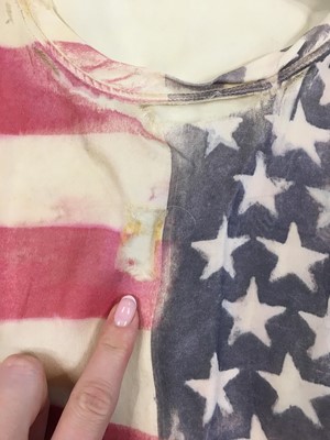 Lot 82 - A Balmain by Christophe Decarnin American flag leather jacket, Spring-Summer 2011