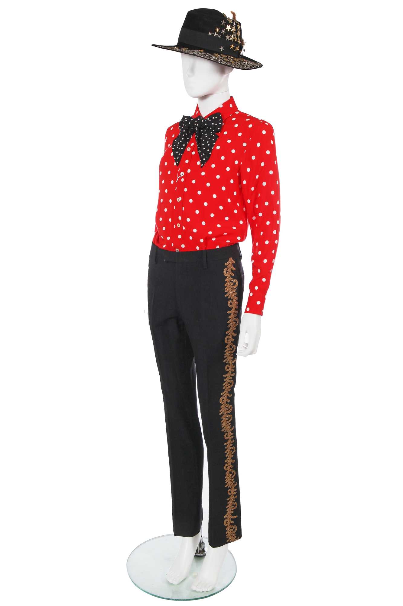 Lot 7 - A Saint Laurent by Hedi Slimane men's ensemble, circa 2015
