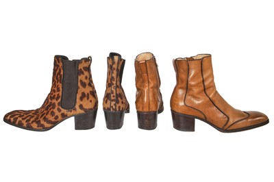 Lot 39 - Four pairs of Yves Saint Laurent by Tom Ford men's Jonny boots, circa 2004