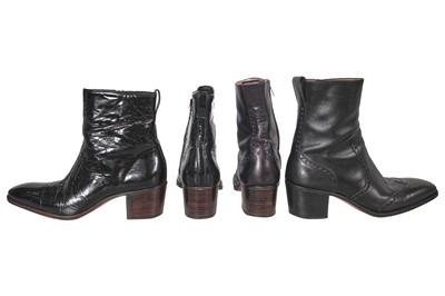 Lot 39 - Four pairs of Yves Saint Laurent by Tom Ford men's Jonny boots, circa 2004