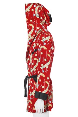 Lot 4 - A Saint Laurent by Hedi Slimane men's printed crêpe jacket, Spring-Summer 2016