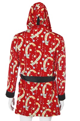 Lot 4 - A Saint Laurent by Hedi Slimane men's printed crêpe jacket, Spring-Summer 2016