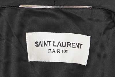 Lot 4 - A Saint Laurent by Hedi Slimane men's printed crêpe jacket, Spring-Summer 2016