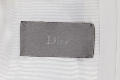 Lot 28 - A Dior Homme by Hedi Slimane white sequined bomber jacket, Spring-Summer 2007