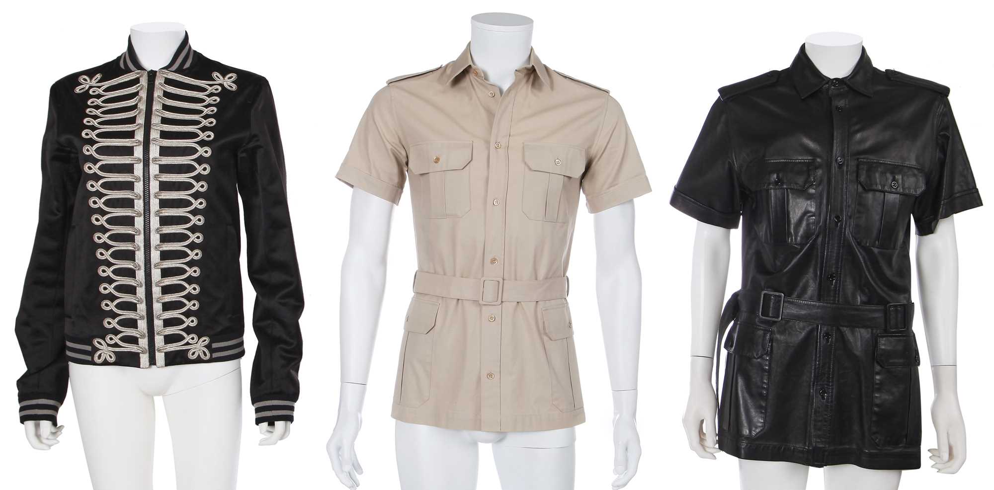 Lot 35 - A group of Dior Homme by Hedi Slimane tops, circa 2006