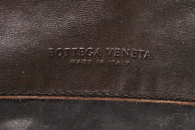 Lot 23 - A Bottega Veneta brown intrecciato leather messenger bag, 2007