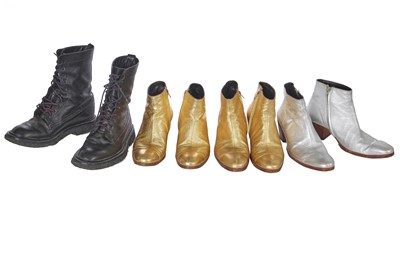 Lot 40 - Four pairs of Dior Homme by Hedi Slimane boots, 2000s