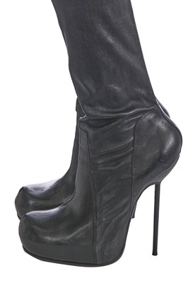 Lot 66 - Four pairs of designer boots and shoes, 2000s-2010s
