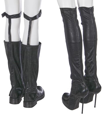 Lot 66 - Four pairs of designer boots and shoes, 2000s-2010s