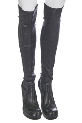 Lot 66 - Four pairs of designer boots and shoes, 2000s-2010s