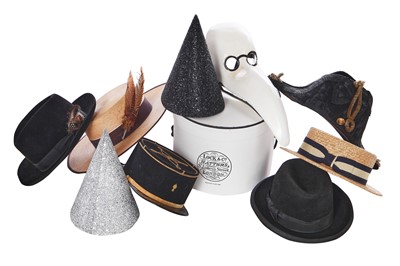Lot 70 - A group of dressing-up hats and accessories 1940s-modern