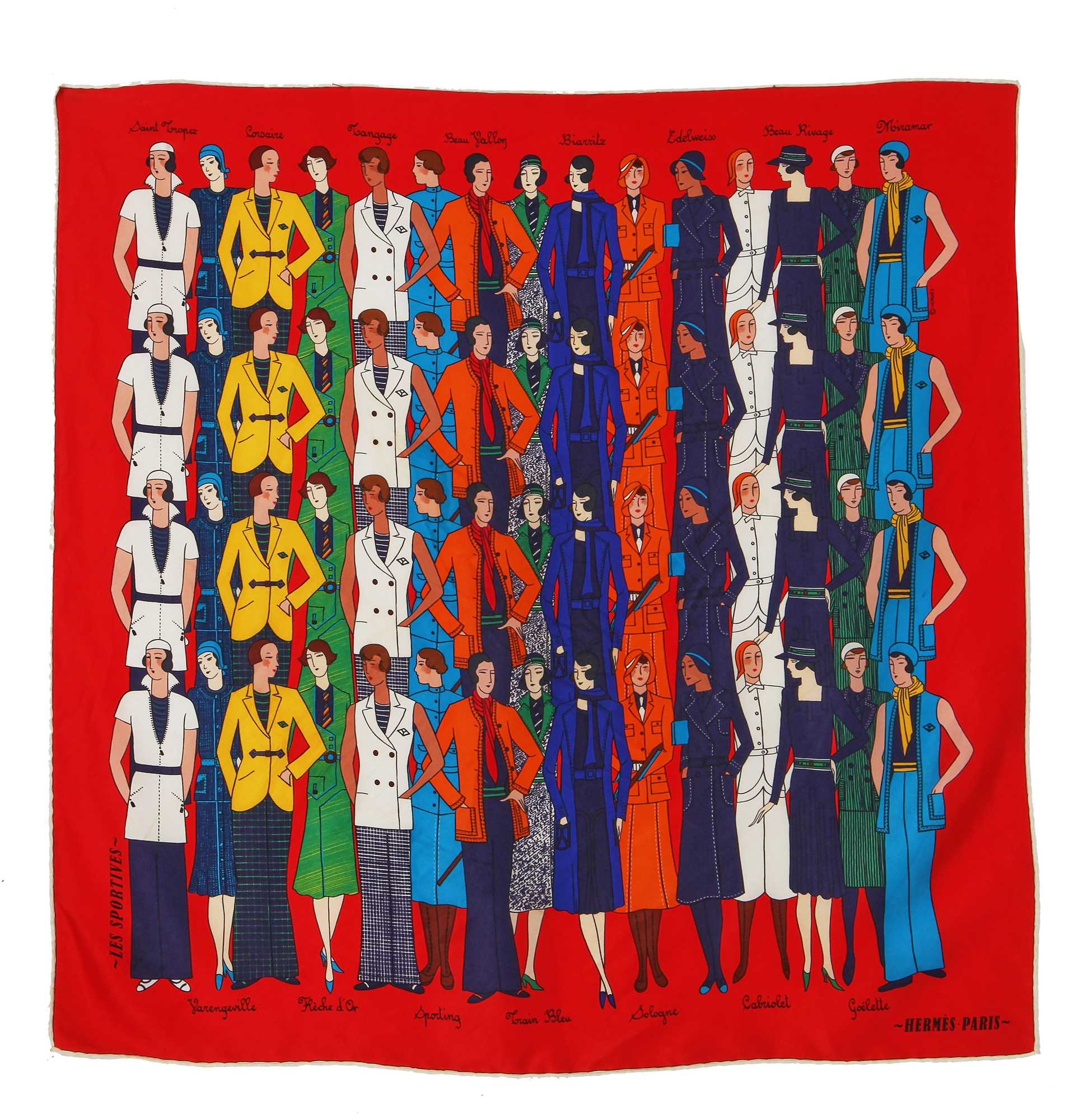 Lot 253 - A group of Hermès scarves and gloves, 2000s-2010s