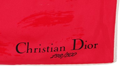 Lot 172 - A group of Hermès and Christian Dior scarves and gloves, 2000s-2010s