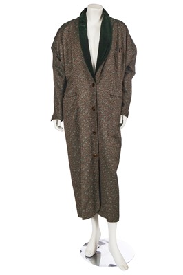 Lot 396 - A Jean Paul Gaultier floral brocade coat, 'The Uptight Charm of the Bourgeoisie’ collection, Autumn-Winter 1985-86