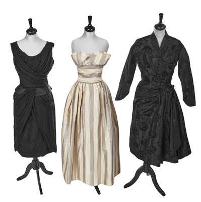Lot 606 - A group of eveningwear, mainly 1950s