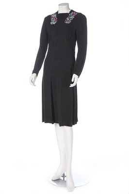Lot 13 - A group of afternoon and dinner-wear, 1940s,...