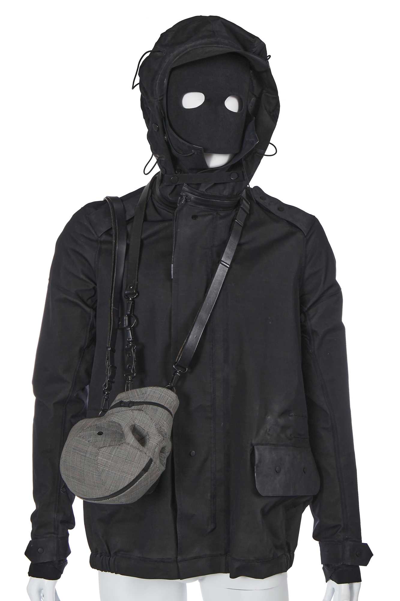 Lot 67 - A rare Aitor Throup/New Object Research men's jacket and accessories, 2013