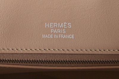 Lot 49 - An Hermès Étoupe & Argile swift leather ghillies birkin 35, 2012