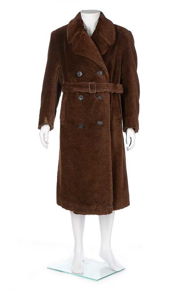 Lot 81 - A man's 'teddy bear' coat, 1930s, un-labelled,...