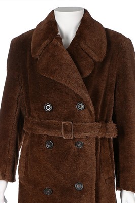 Lot 81 - A man's 'teddy bear' coat, 1930s, un-labelled,...