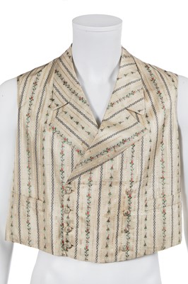 Lot 123 - A group of gentlemen's waistcoats, circa 1830-1920