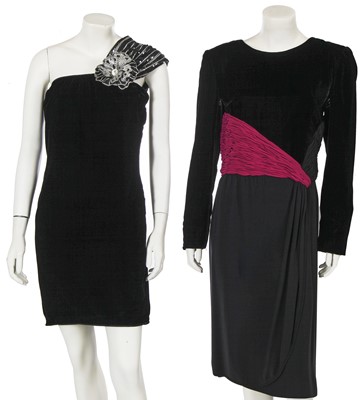 Lot 460 - Two Valentino cocktail dresses, circa 1985