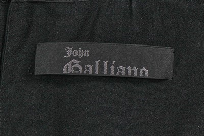 Lot 226 - A John Galliano by Bill Gaytten black crêpe evening dress, Autumn-Winter 2015-16
