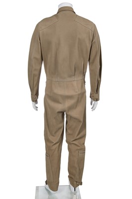 Lot 6 - A Louis Vuitton by Kim Jones tan leather jumpsuit, Spring-Summer 2015