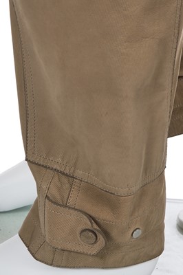 Lot 6 - A Louis Vuitton by Kim Jones tan leather jumpsuit, Spring-Summer 2015