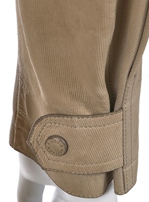 Lot 6 - A Louis Vuitton by Kim Jones tan leather jumpsuit, Spring-Summer 2015